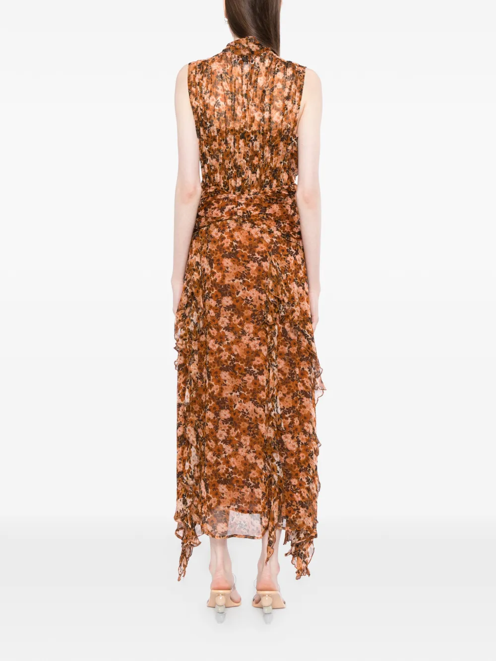 We Are Kindred Charlotte maxi-jurk Bruin