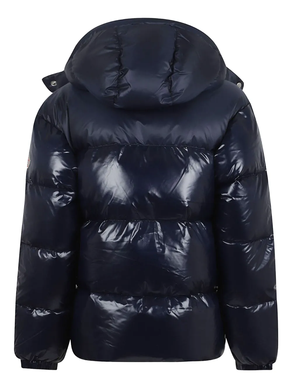 Pyrenex Lively Long Hooded Quilted Jacket In Black