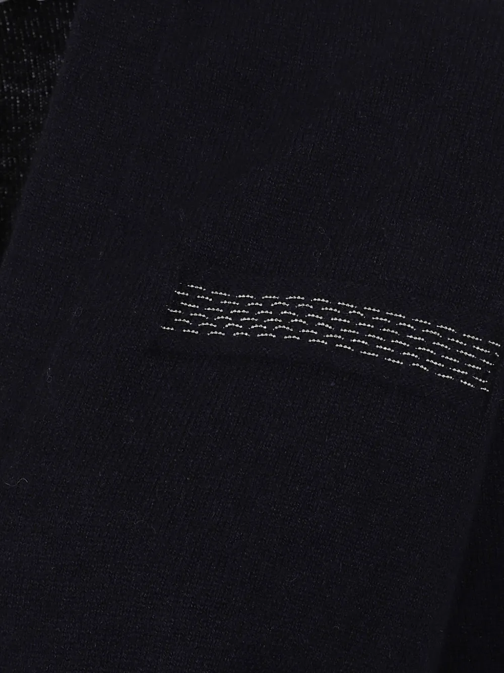 Peserico Long Sleeve V-neck Knit Sweater In Blue