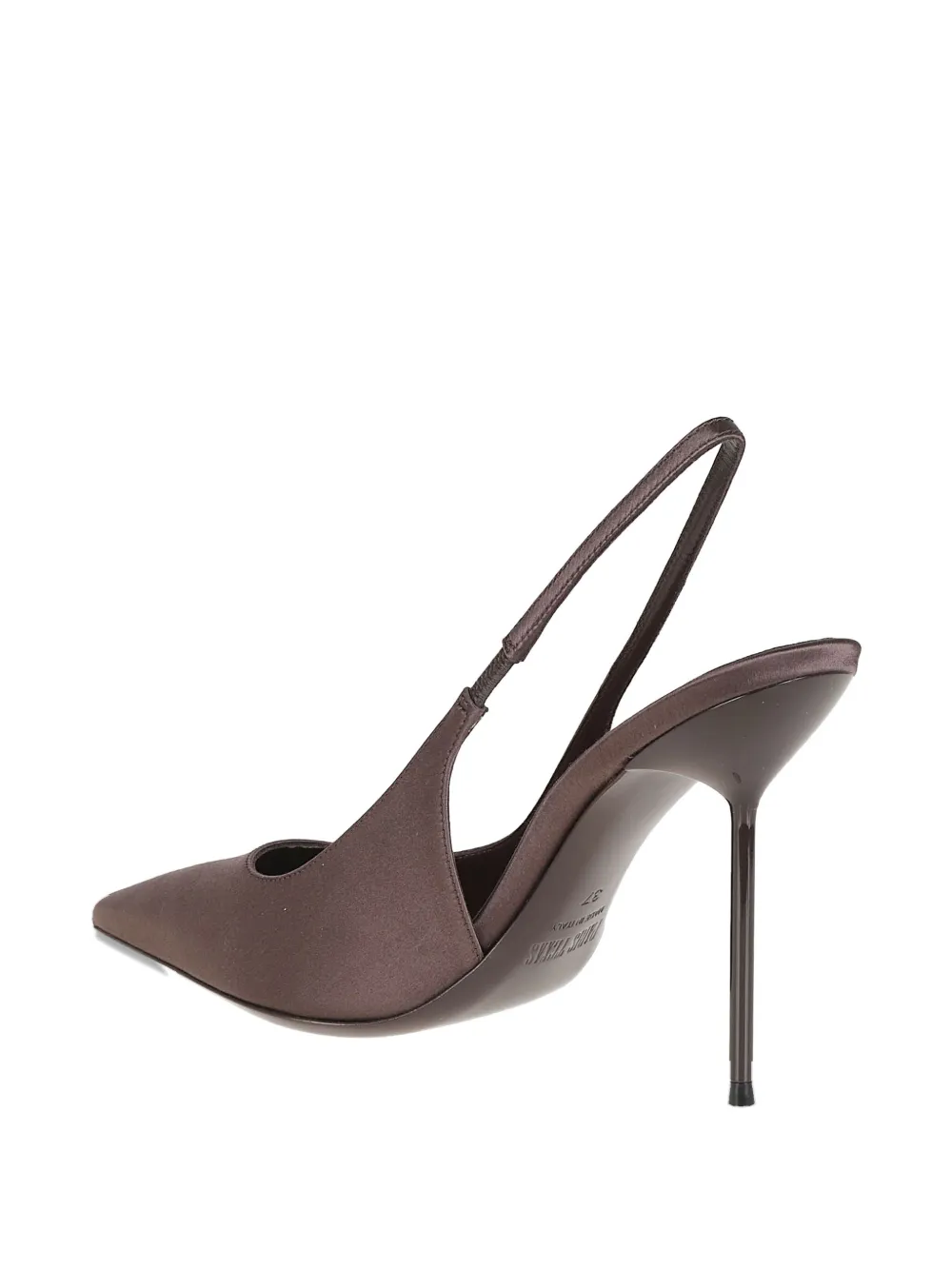 Paris Texas 105mm Pointed-toe Helled Pumps In Brown