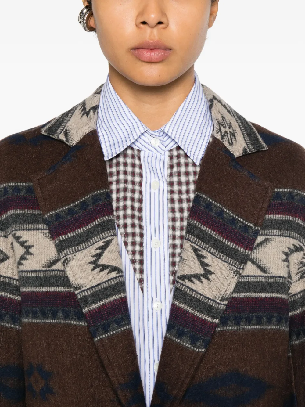 Diega Virato Single-breasted In Brown