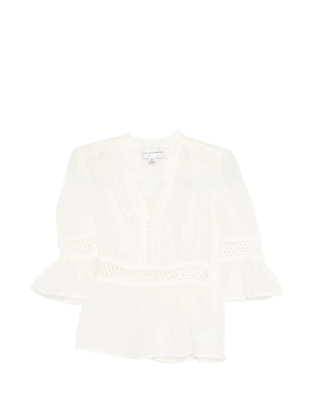 We Are Kindred Blusa con peplum - Toni neutri