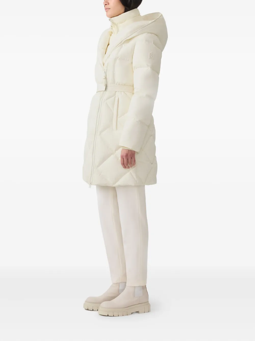  Mackage Hooded Quilted Coat - Neutrals 