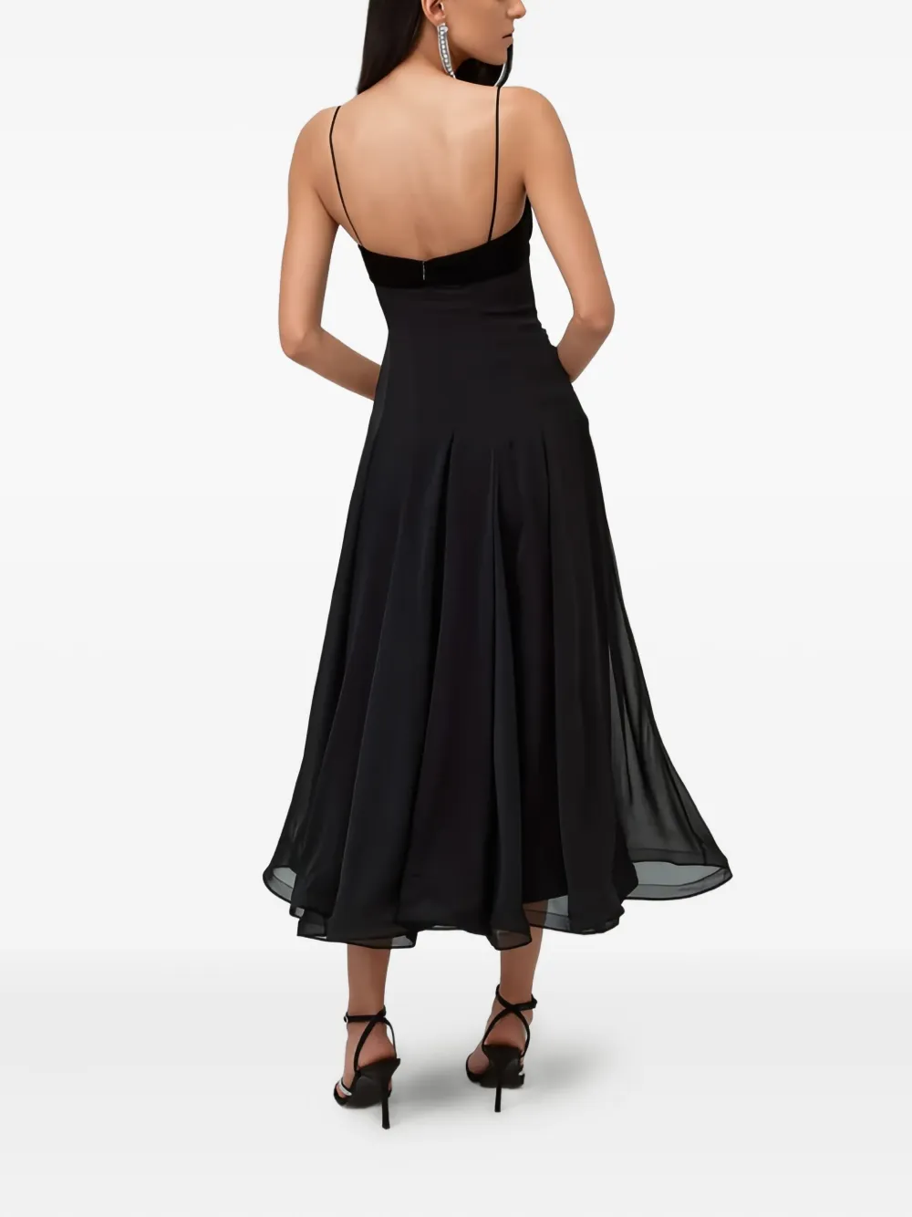 Nafsika Skourti Waltz dress - Zwart