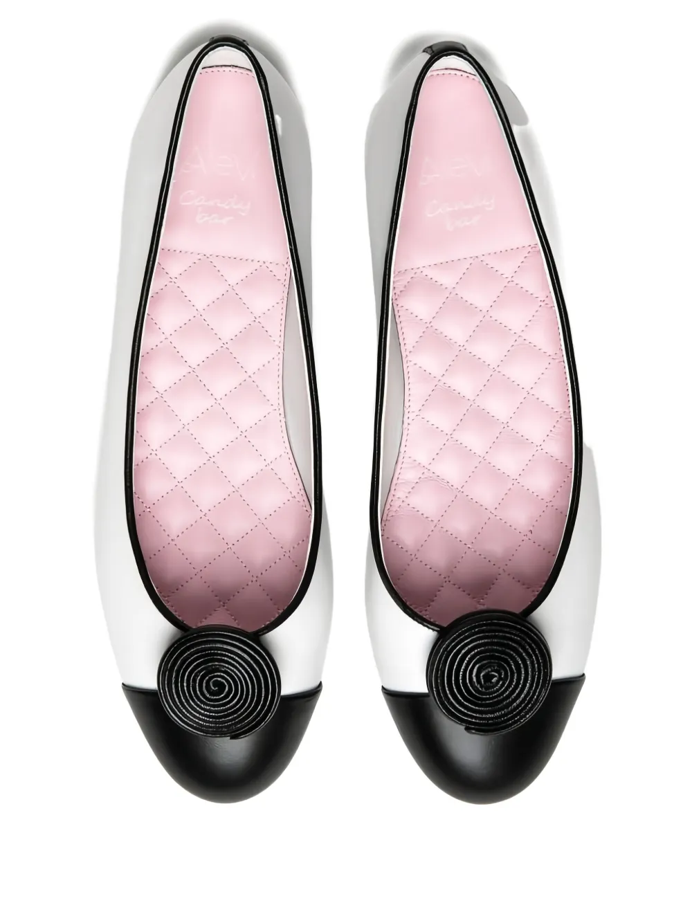 Alevì Dollie Ballet Flats In White