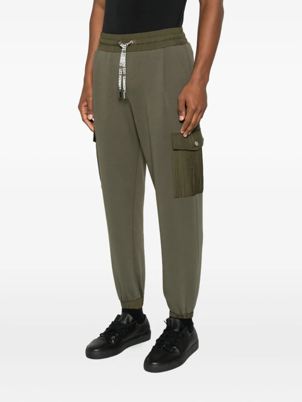 Les Hommes Urban Cargo-pocket Trousers In Multi