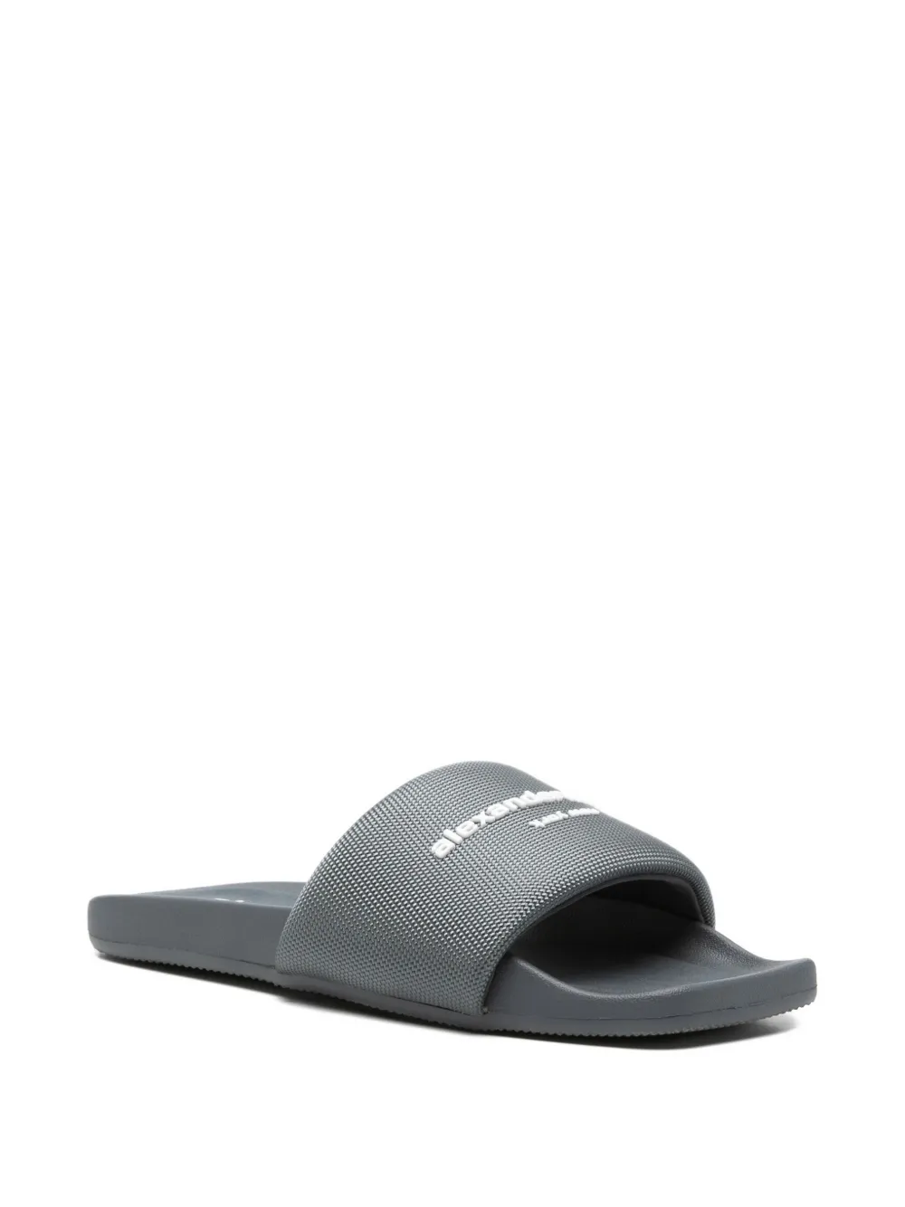 Alexander Wang logo strap slides | Image 2
