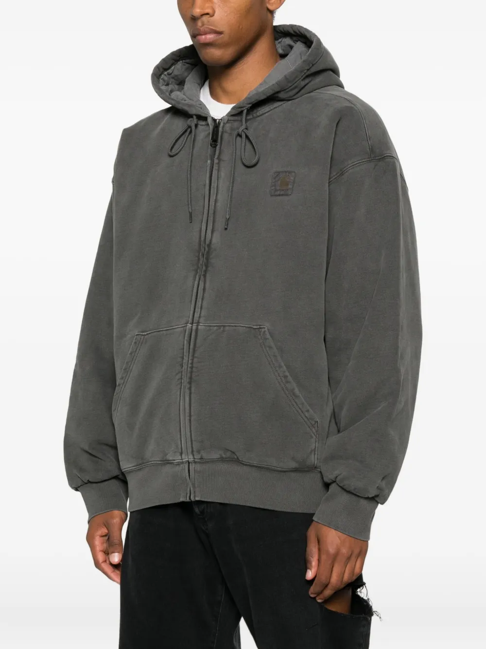 Carhartt Hooded Vista Jacket In Gray