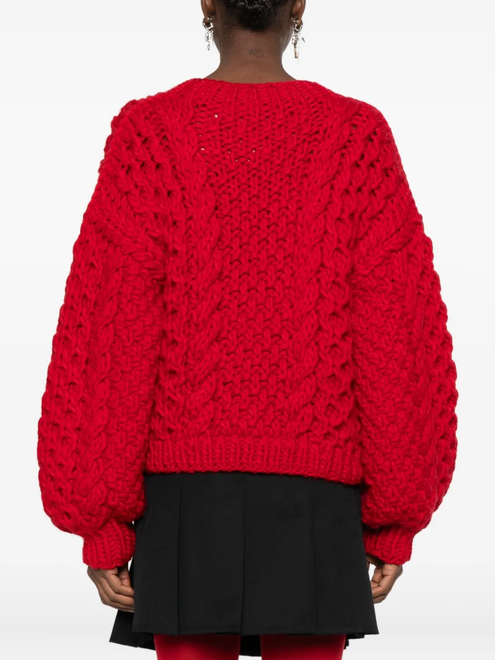 Mr Mittens Button-fastening Cardigan In Multi