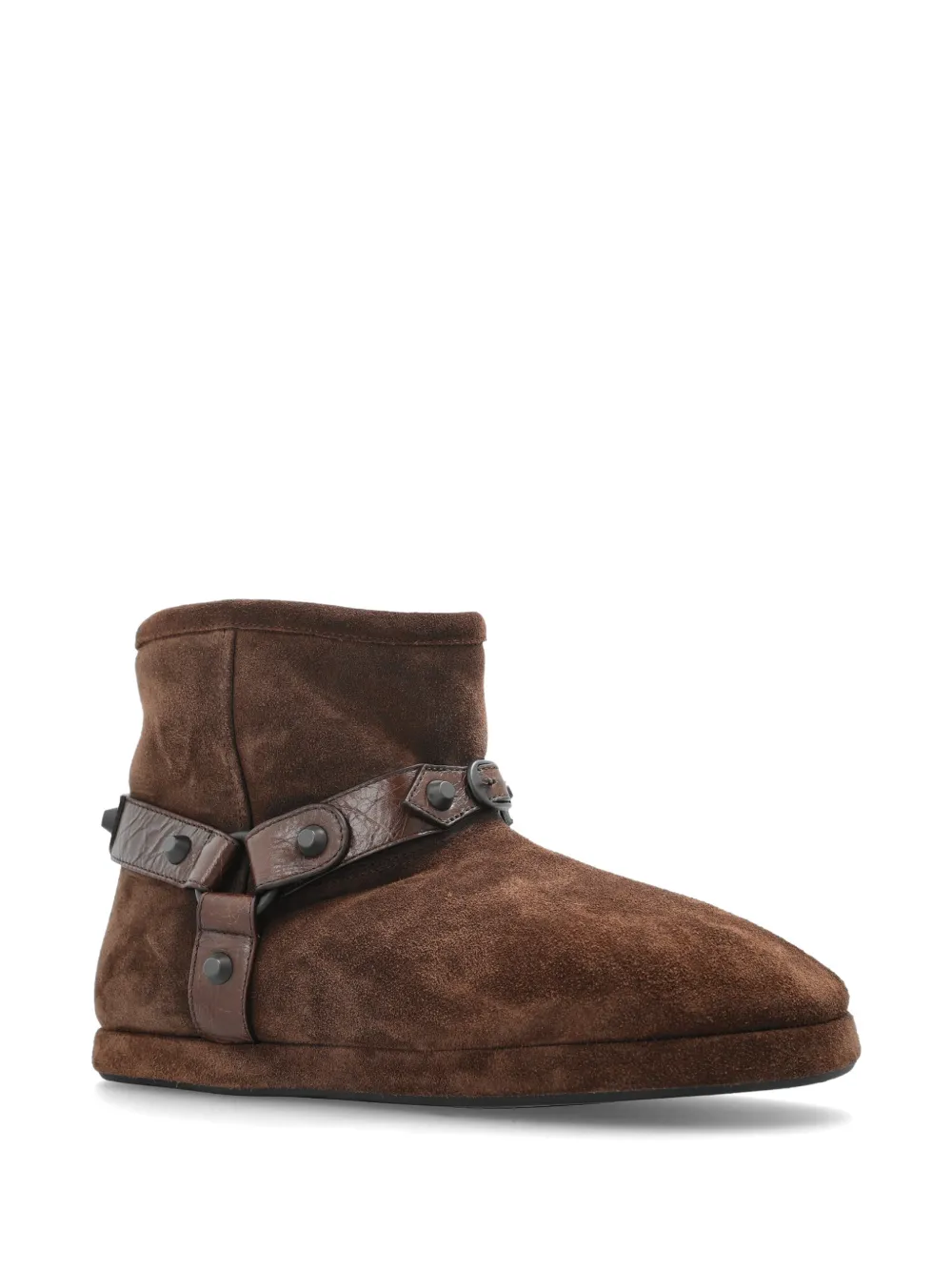 Balenciaga Harnas laarzen met studs Bruin