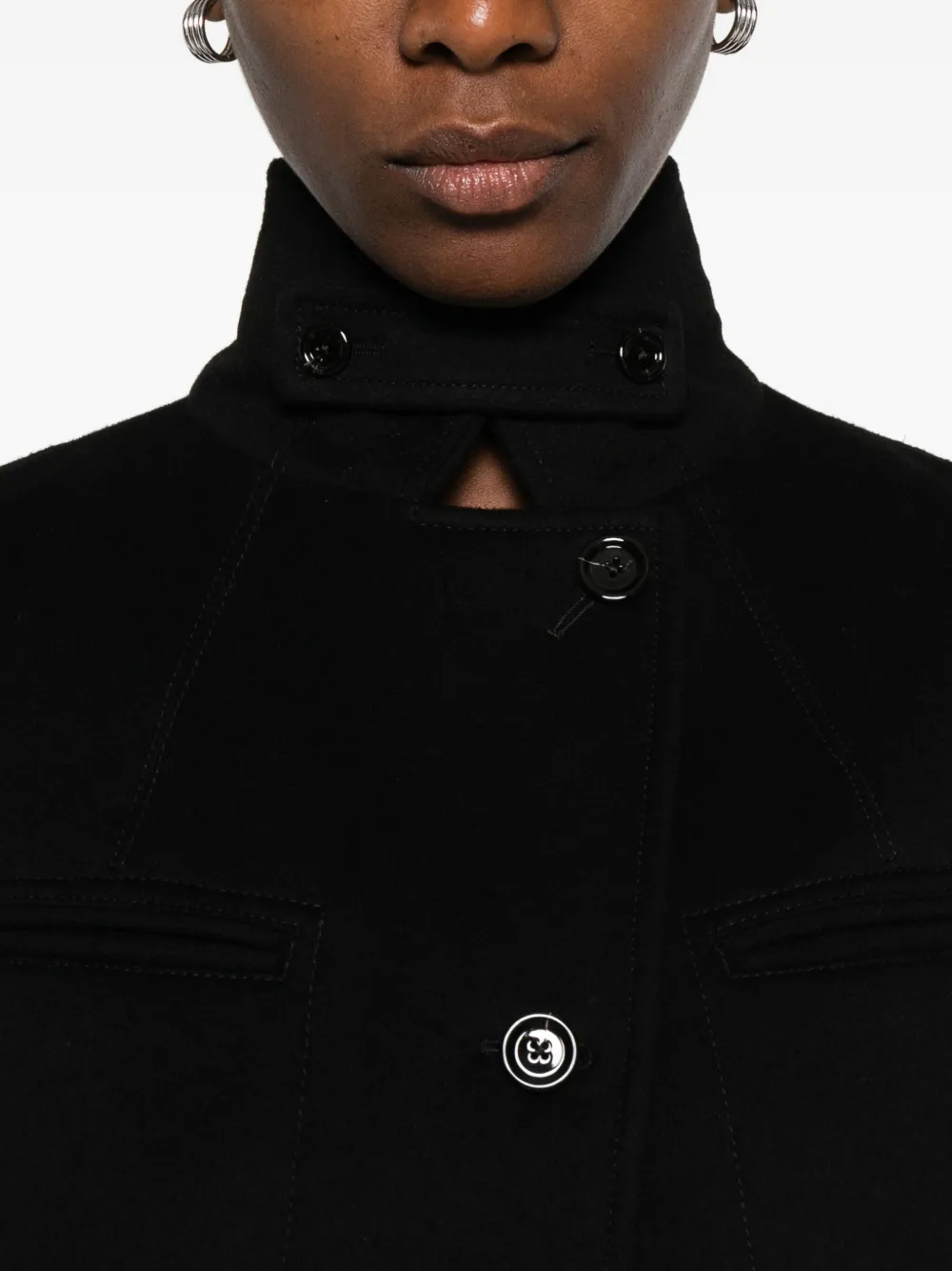 Lardini Jack met knoopsluiting Zwart