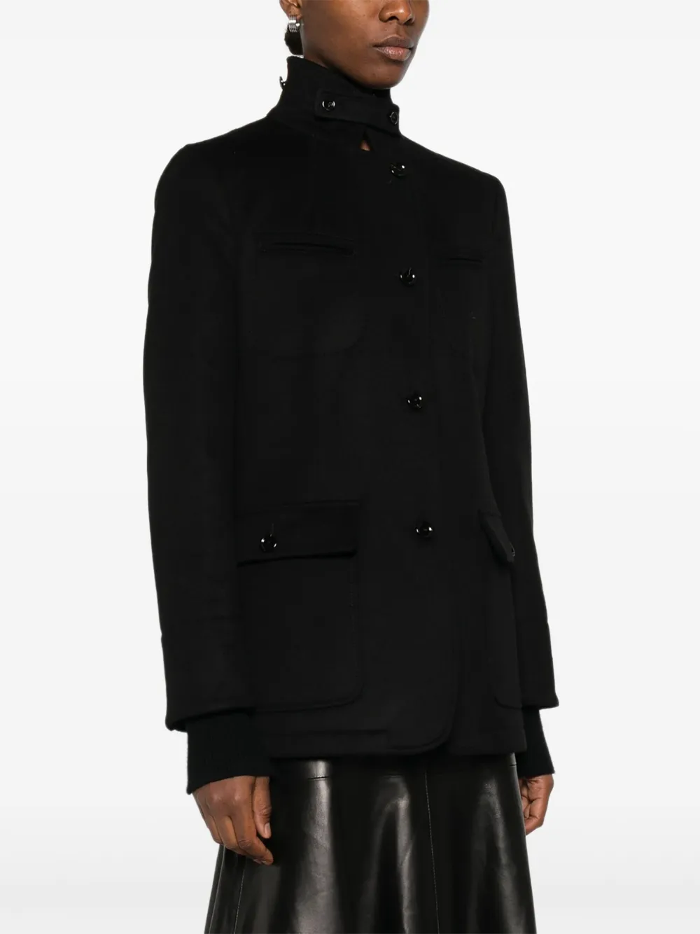 Lardini Jack met knoopsluiting Zwart