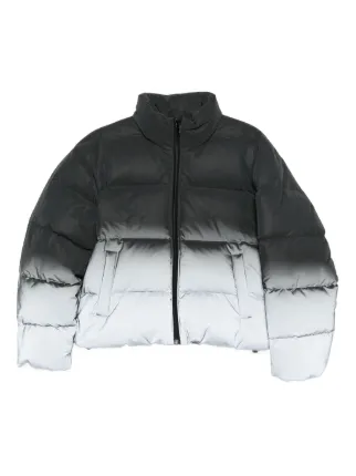 Alexander Wang リフレクティブ パデッドジャケット | シルバートーン