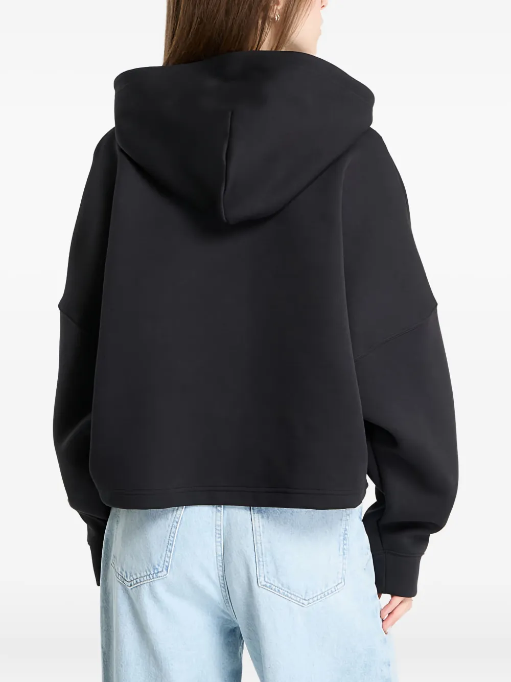 Adidas Originals 3-stripes Hoodie In Black