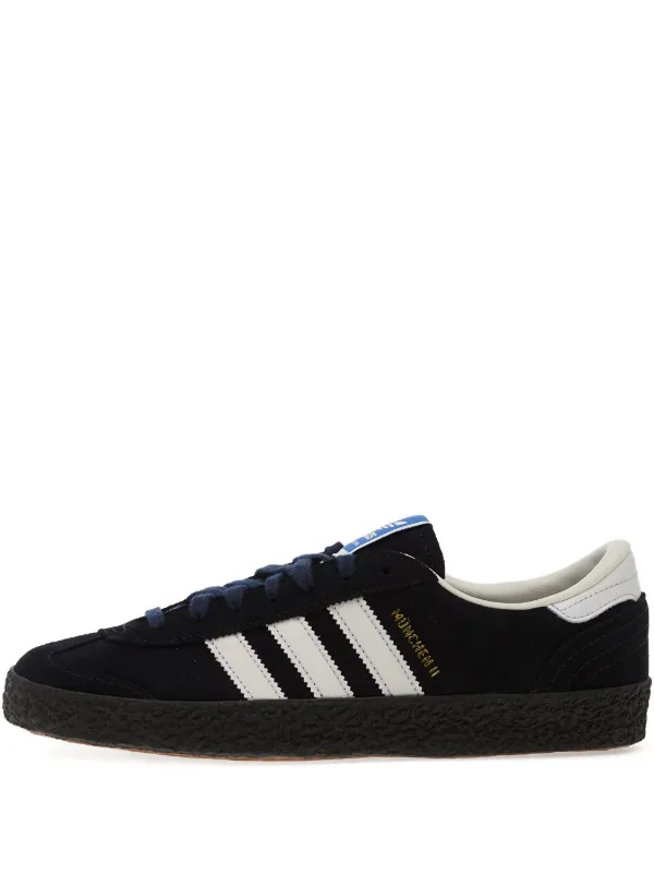 新品  MUNCHEN Ⅱ SPZL ブラック ホワイト 27.0 Adidas Munchen II Spzl Sneakers | Black | FARFETCH