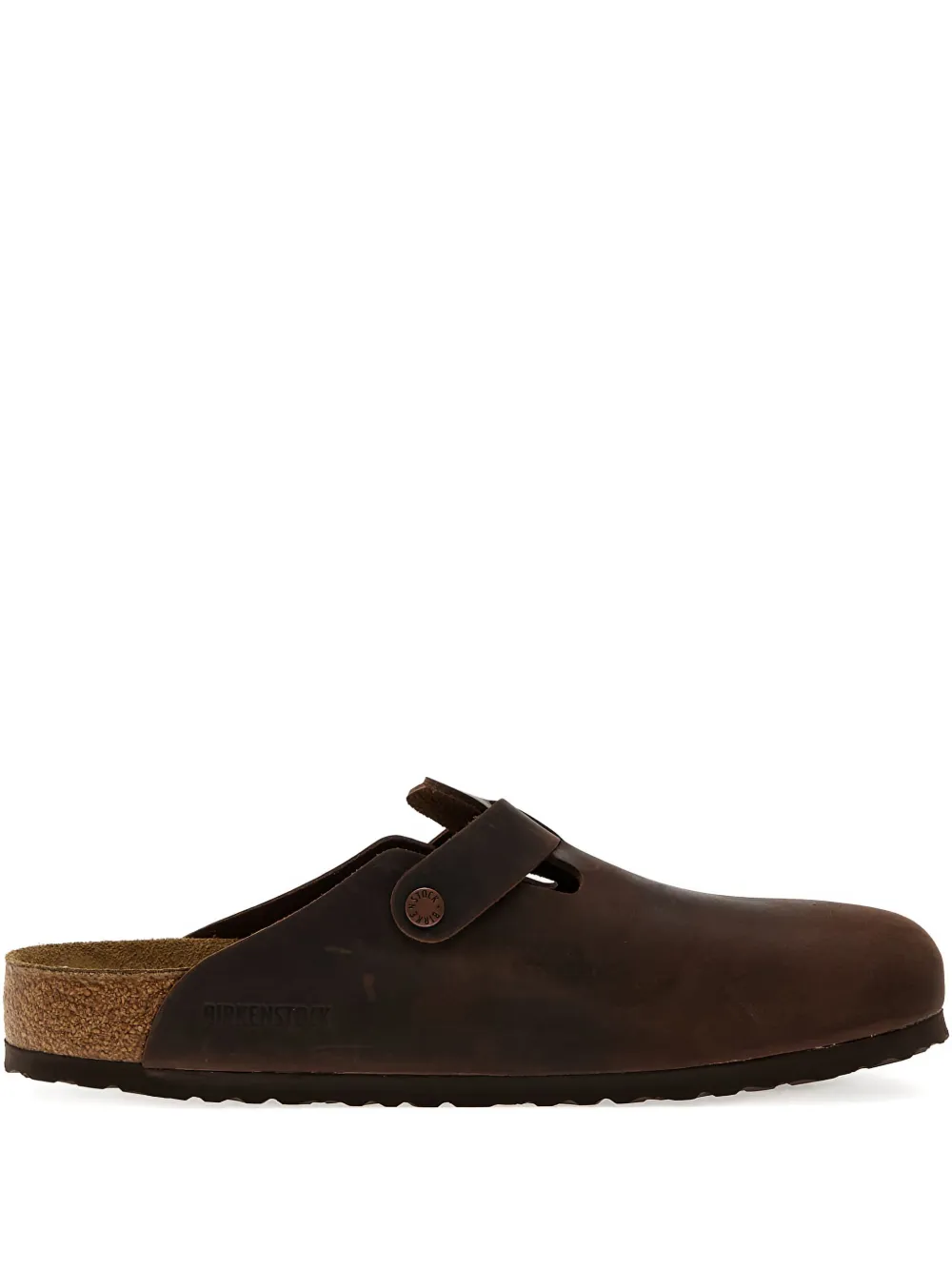 Birkenstock Boston leather mules – Brown