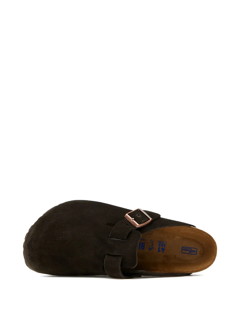 Birkenstock Boston VL muiltjes Bruin