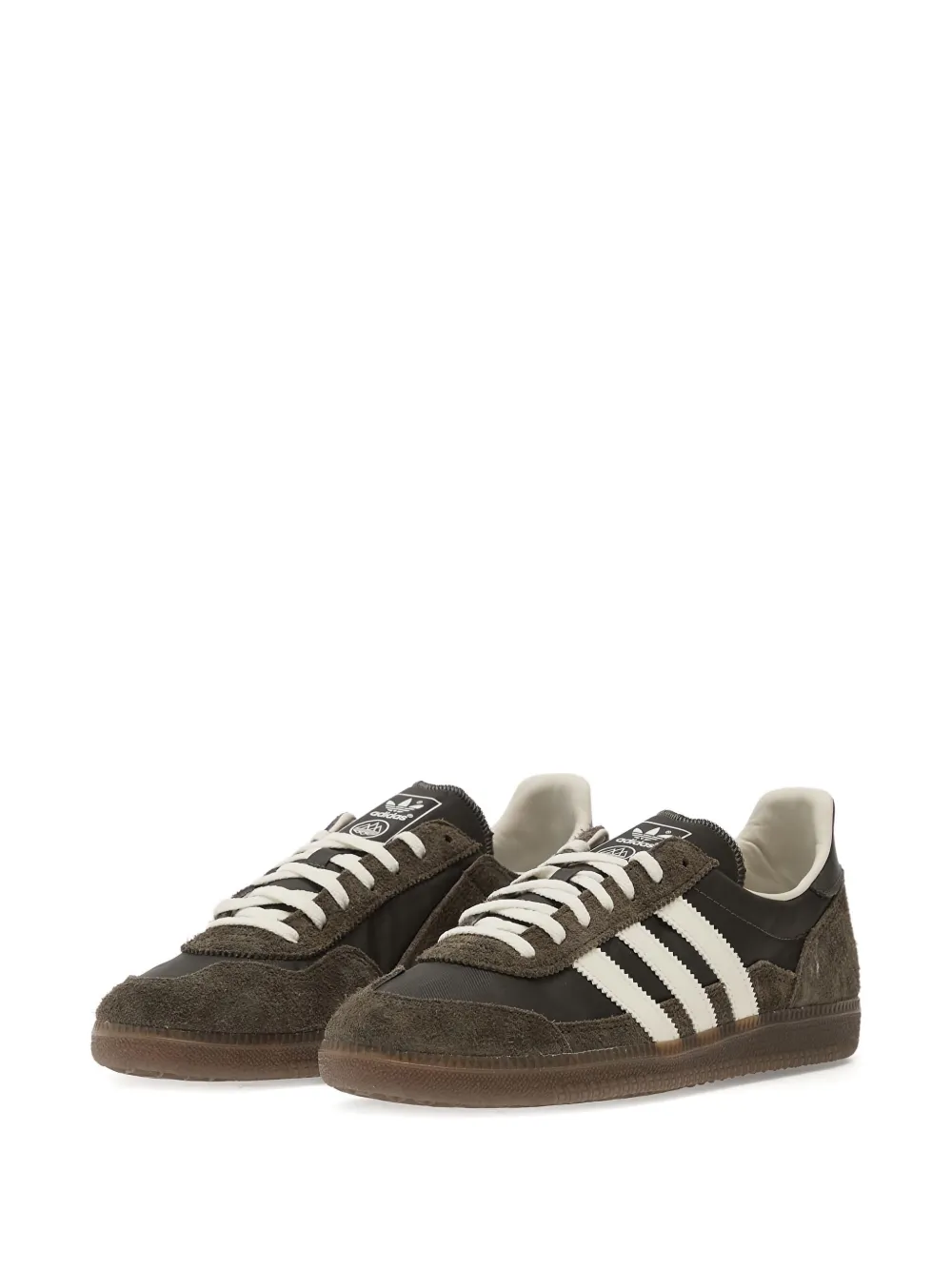 adidas Wensley Spzl gestreepte sneakers Bruin