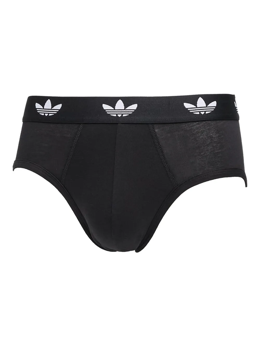 adidas Drie slips met logoband Zwart