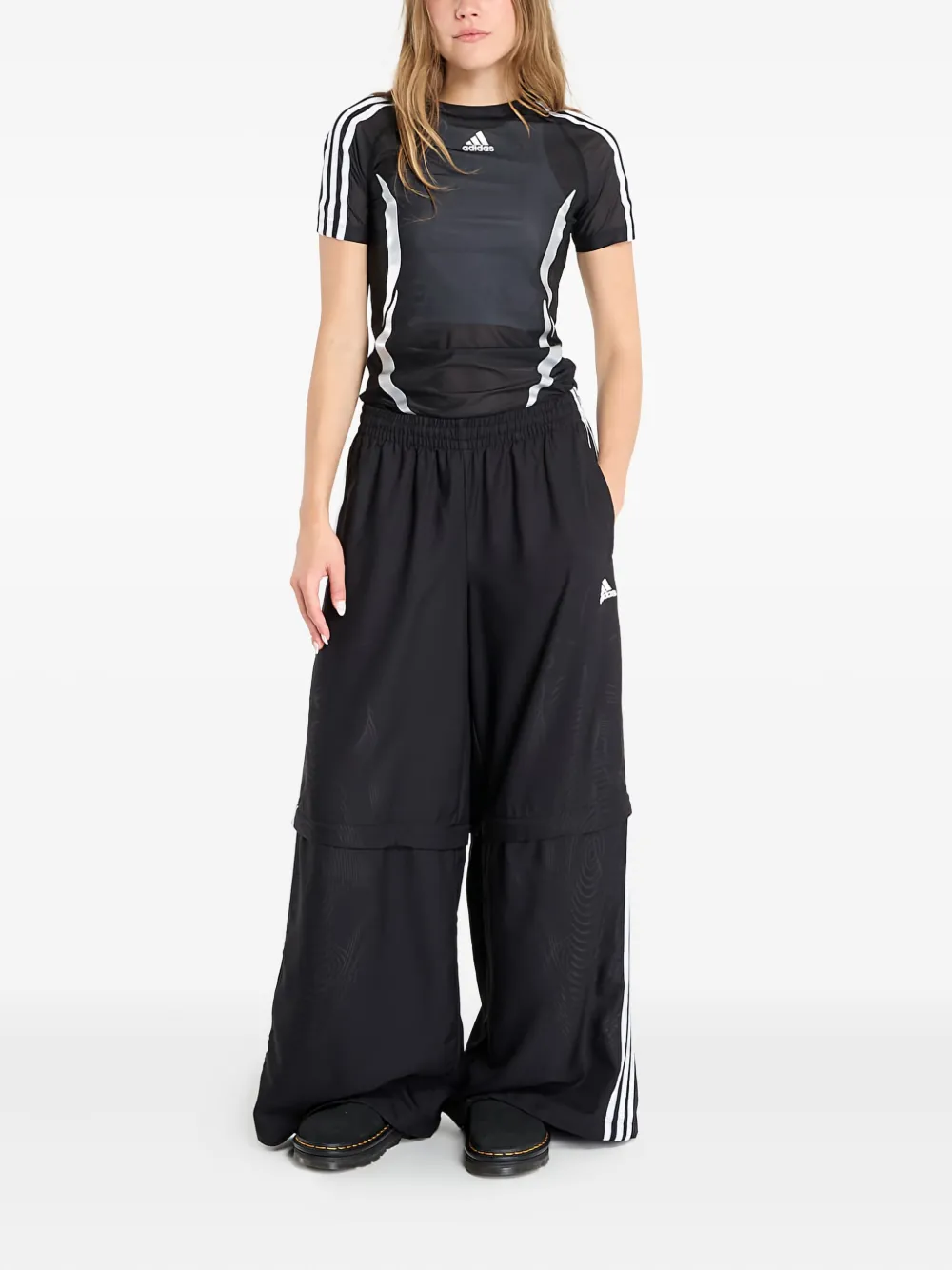 Adidas Adilenium Season 4 Teamgeist Oversized Track Pants - Zwart