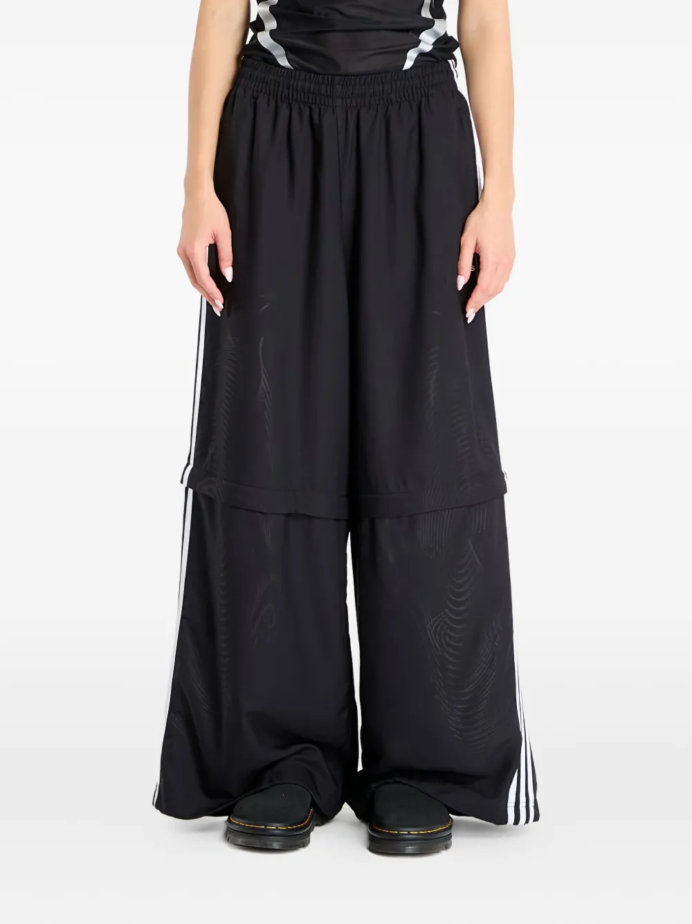 adidas adidas Adilenium Season 4 Teamgeist Oversized Track Pants | Black | Image 1