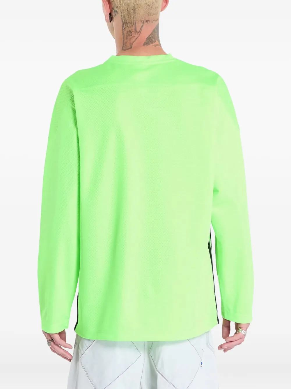 adidas Adicolor mesh T-shirt Groen