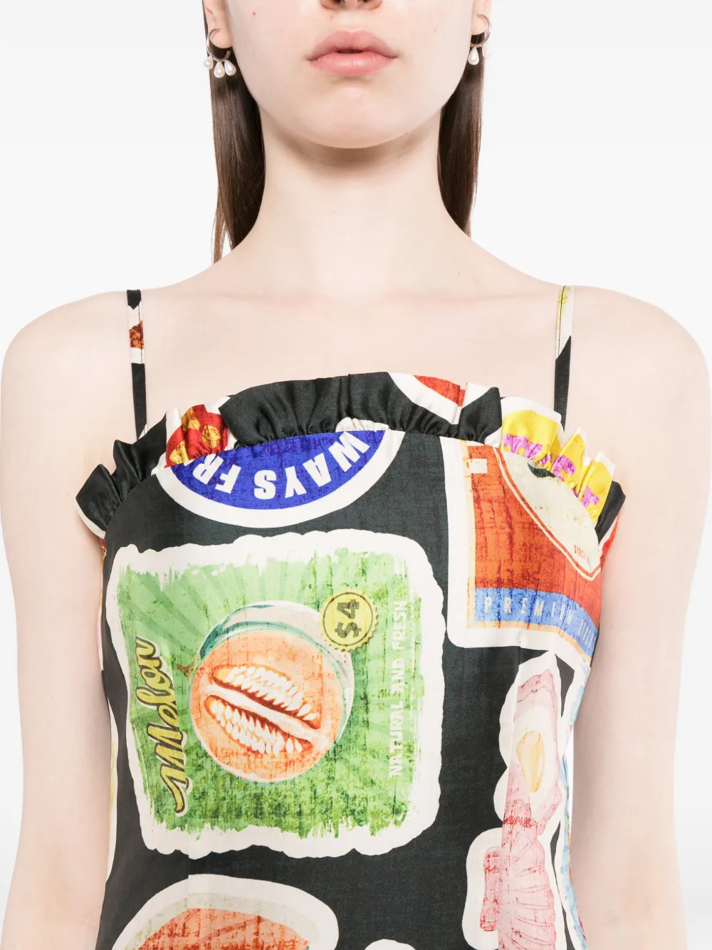 We Are Kindred Florence maxi-jurk Zwart