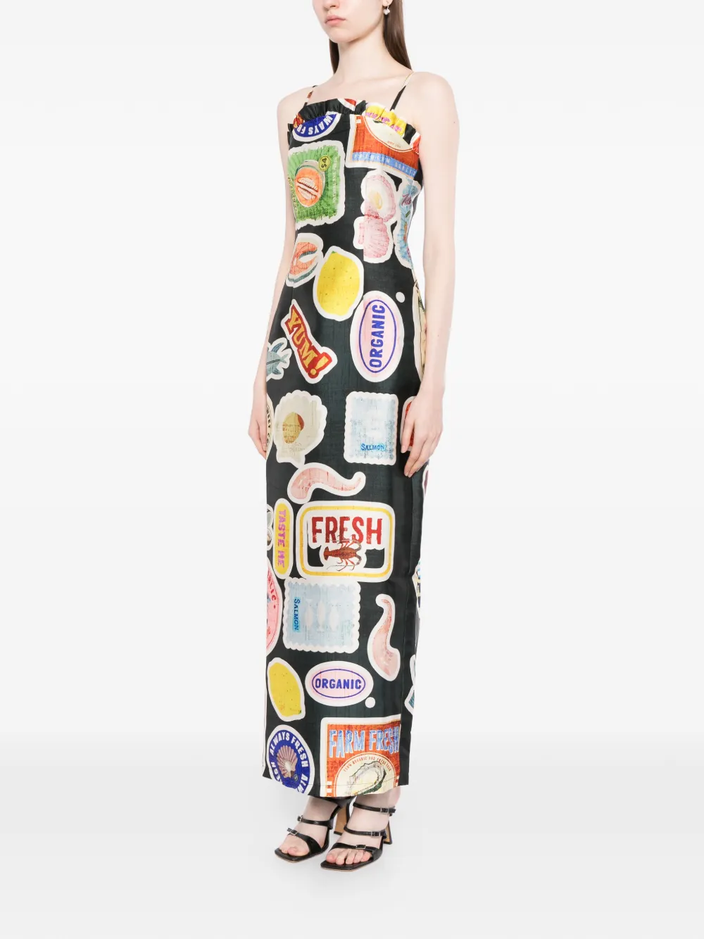 We Are Kindred Florence maxi-jurk Zwart
