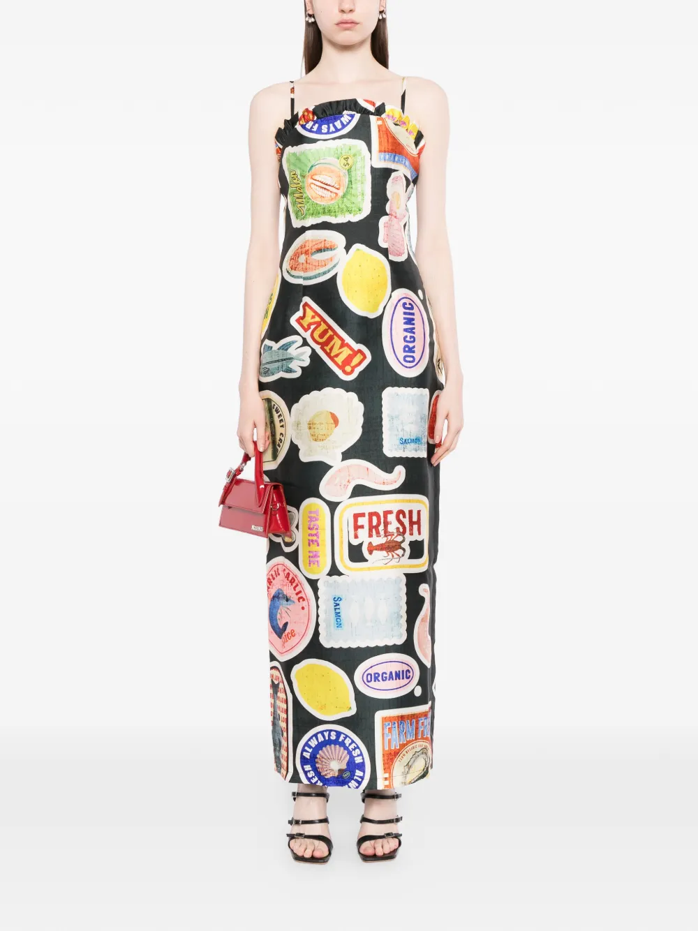 We Are Kindred Florence maxi-jurk Zwart