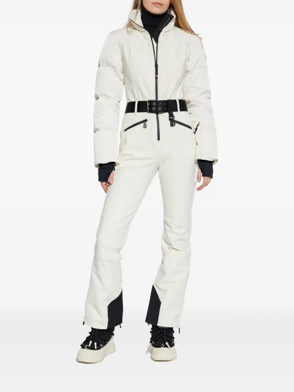 モンクレール ダウンジャケット セットアップ スキー ホワイト 2anni Moncler Grenoble Belted Ski Suit | Neutrals | FARFETCH