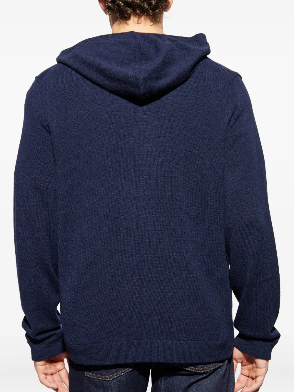 Zadig&Voltaire Hoodie met logopatch Blauw