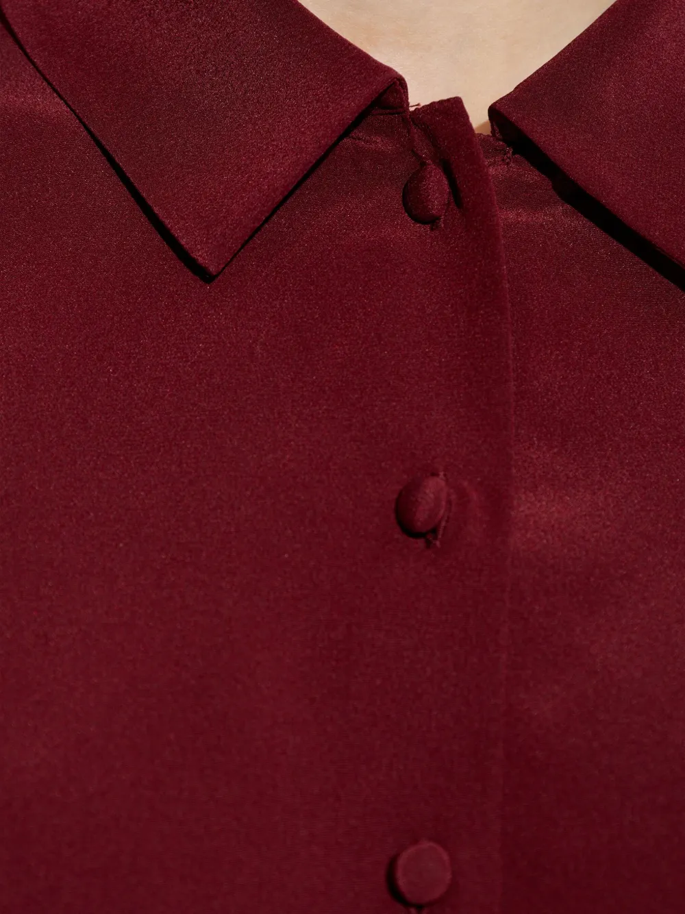 Frame Buttoned Shirt In Red