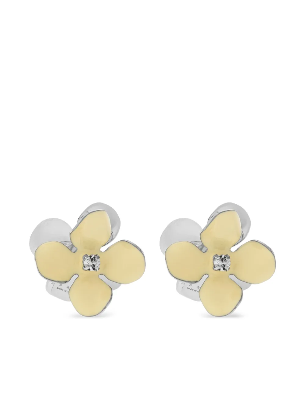 Marni floral-motif earrings - Argento