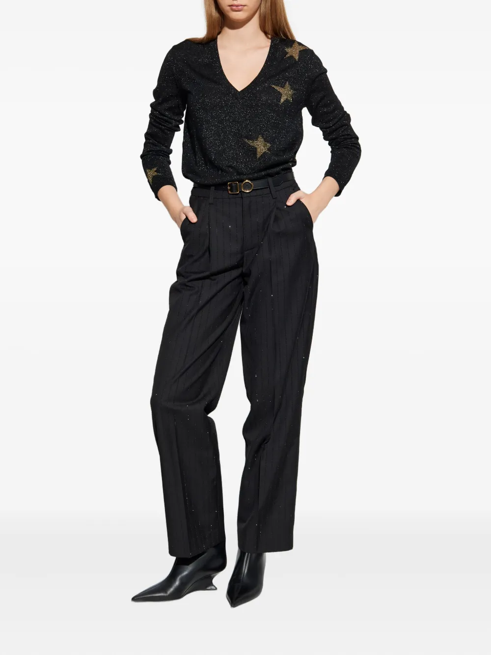 Zadig&Voltaire Rivyl Pullover mit V-Ausschnitt | Pullover | Image 2