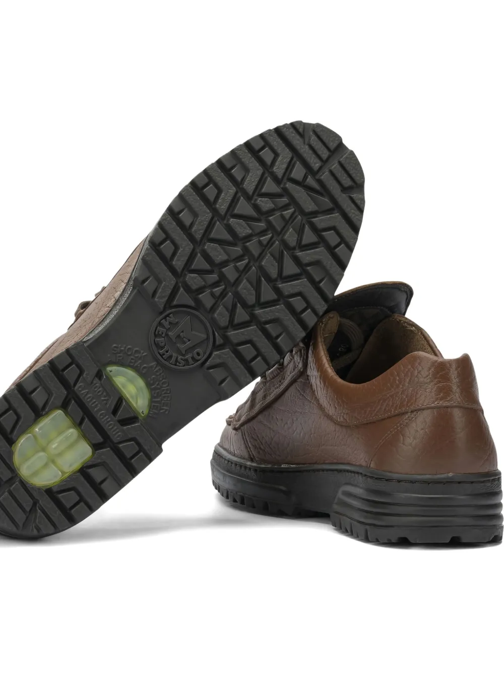 MEPHISTO Cruiser sneakers met logodetail Bruin