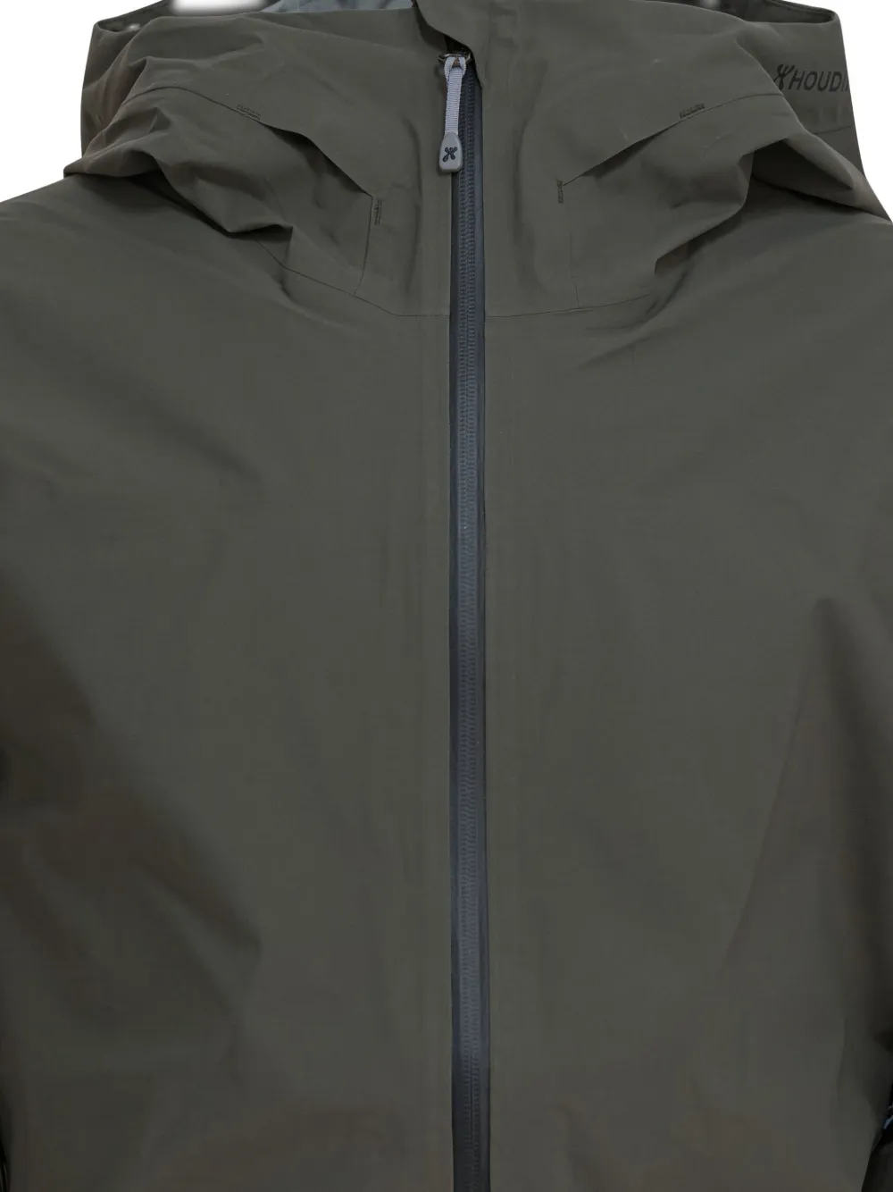 Houdini Sportswear Regenjas met capuchon Groen