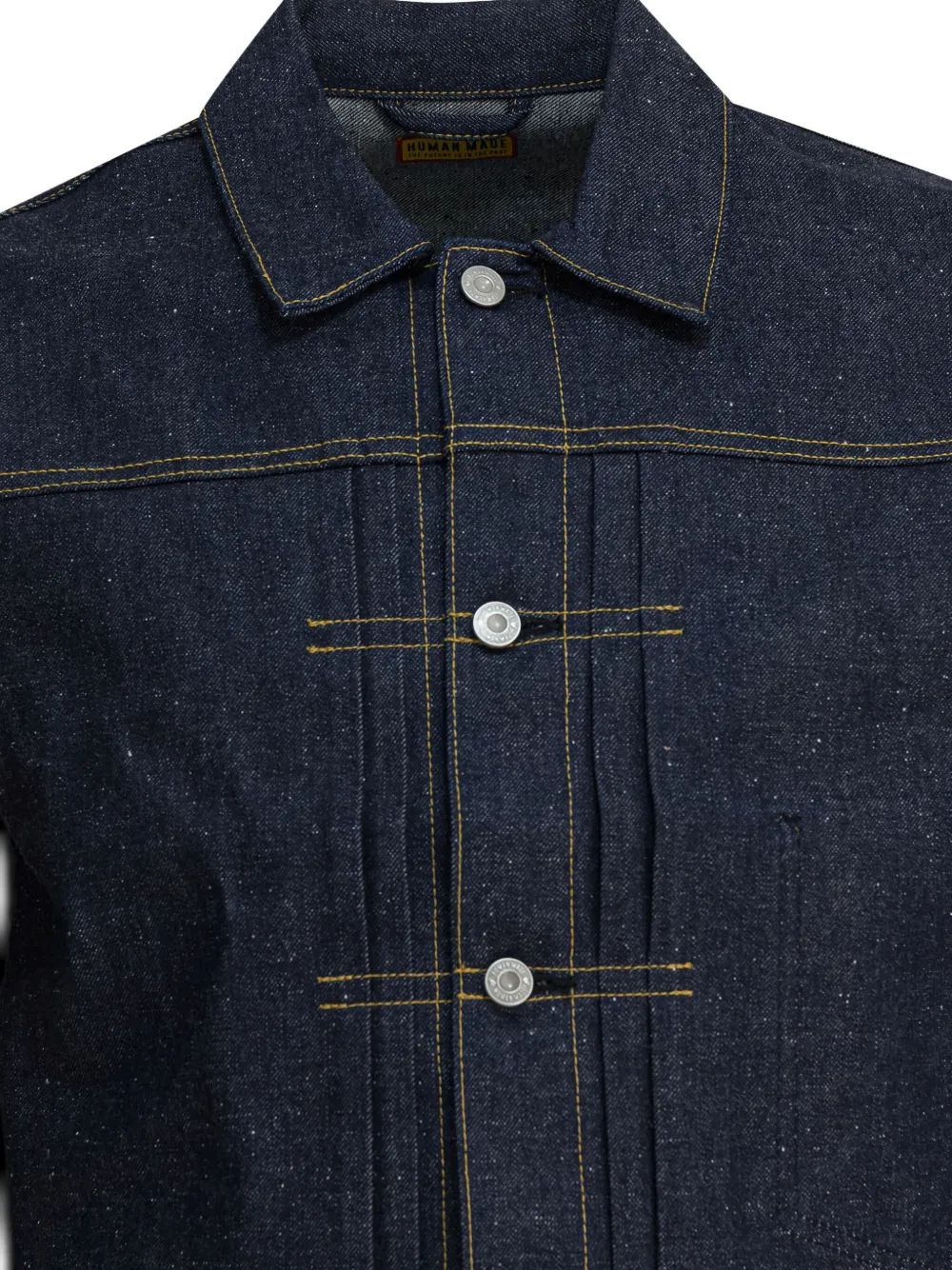 Human Made Denim jack met knopen Blauw