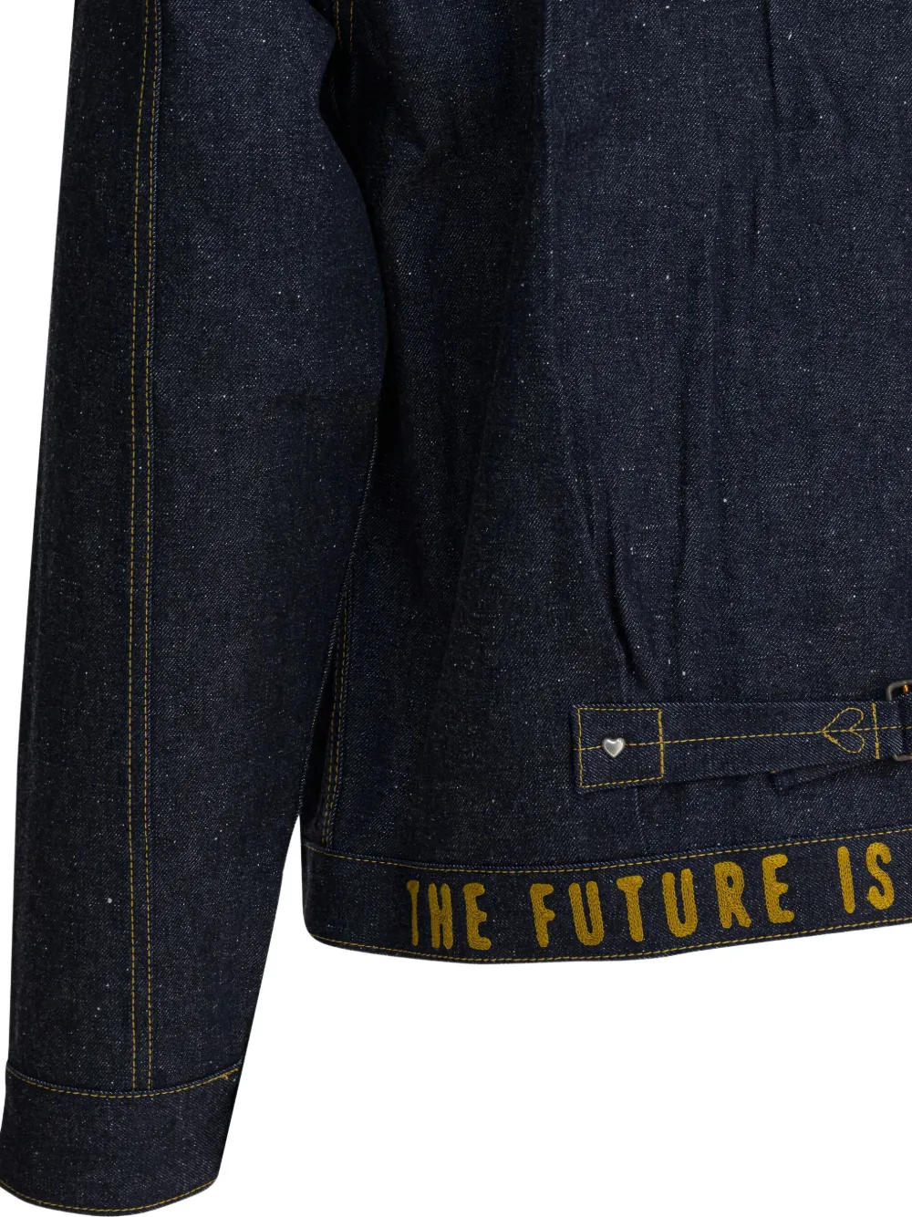 Human Made Denim jack met knopen Blauw