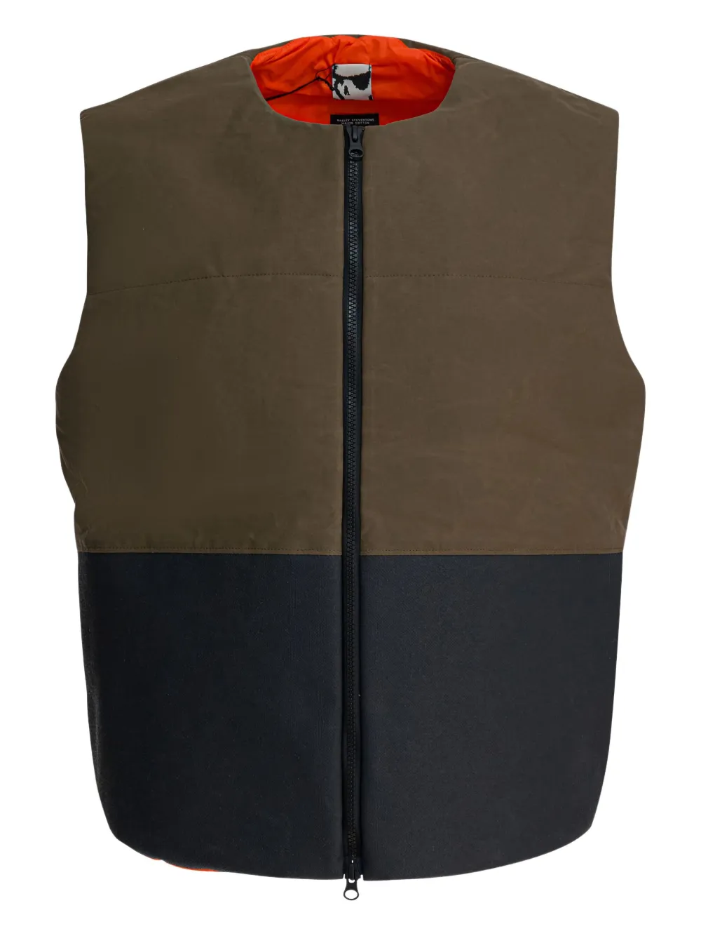GR10K zip colour-block jacket | Brown | Image 1