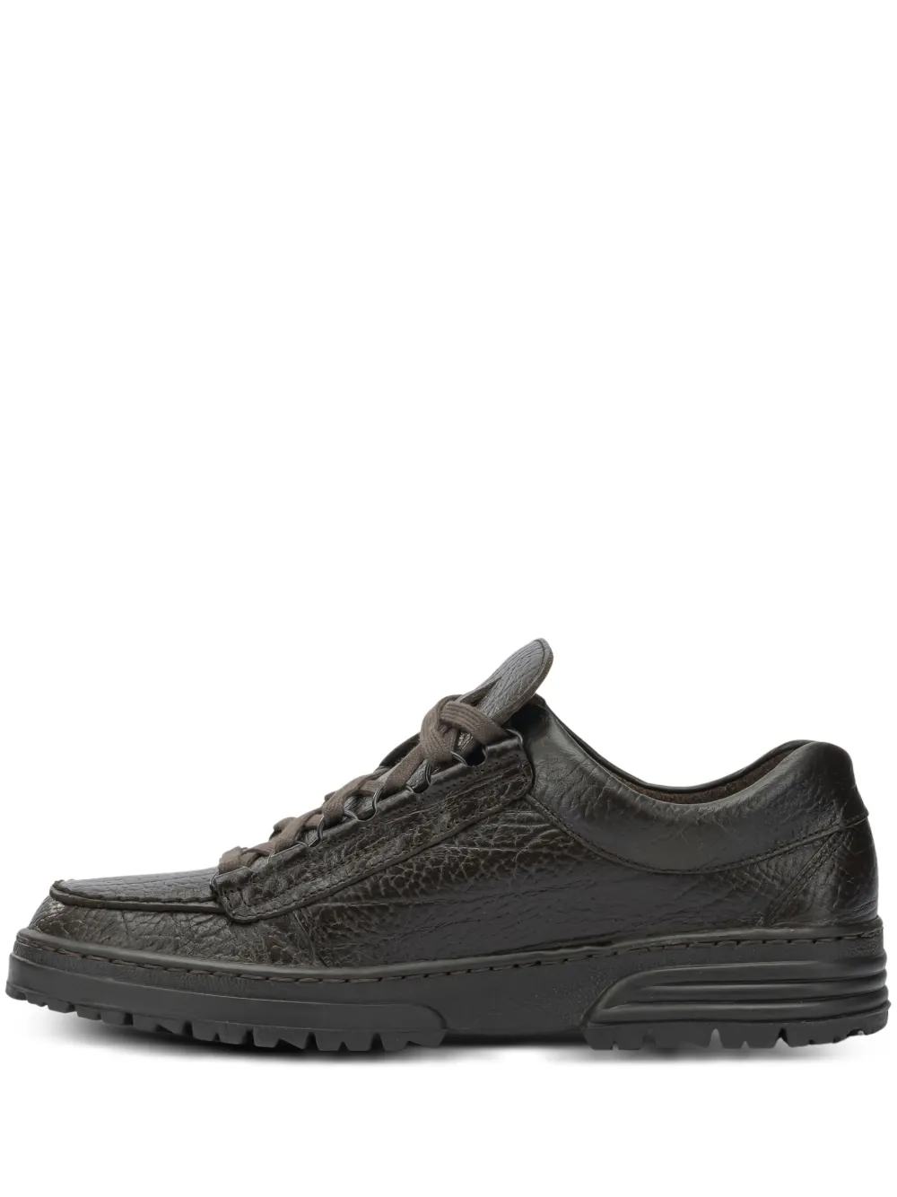 Musto textured lace-up sneakers - Marrone