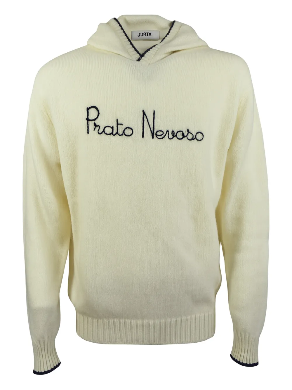 JURTA ribbed hem hoodie - Toni neutri