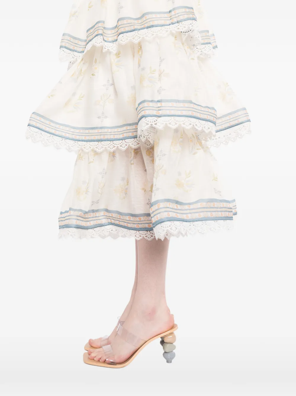 We Are Kindred Cynthia midi-rok Beige