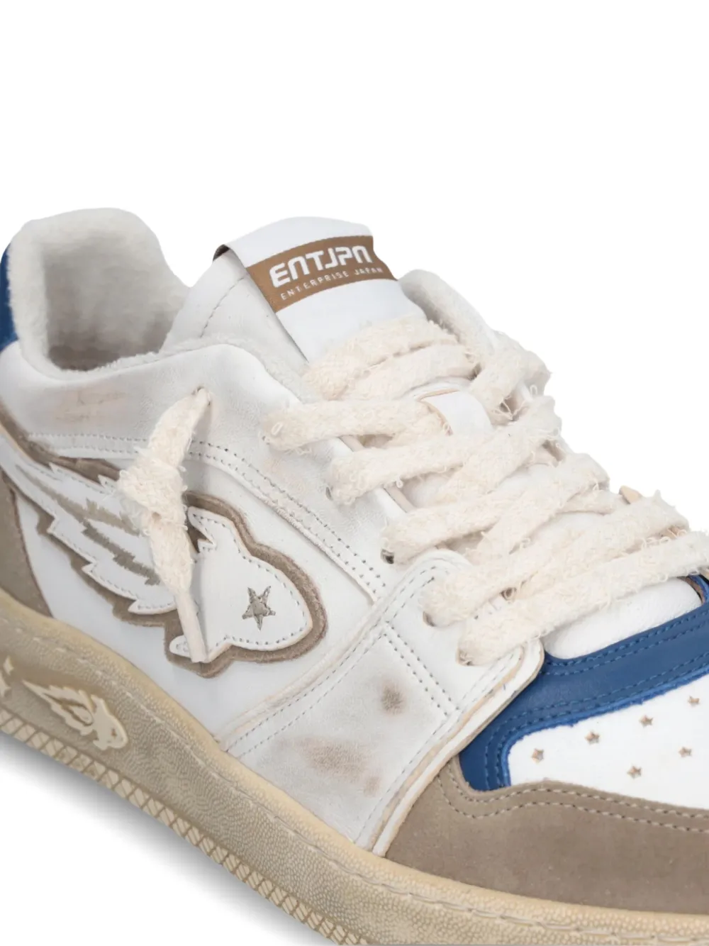 Enterprise Japan Egg Rocket 1 sneakers met applicatie Wit