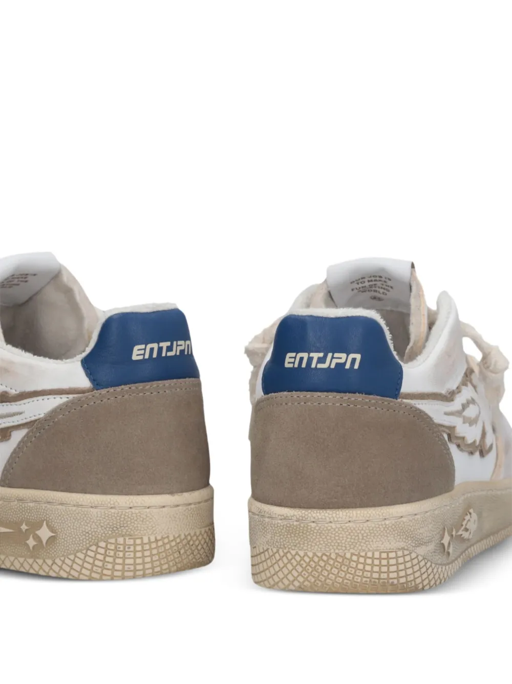 Enterprise Japan Egg Rocket 1 sneakers met applicatie Wit