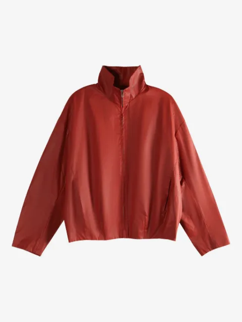 Omar Afridi high-neck zip-up jacket