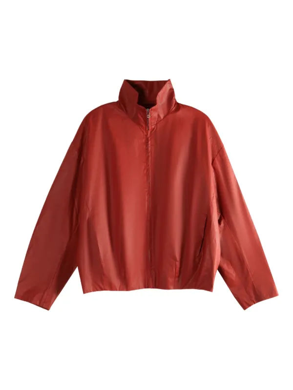 Omar Afridi ハイネック ジップアップ ジャケット | レッド | FARFETCH JP