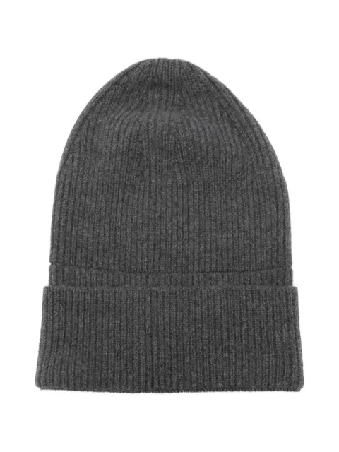 Laneus ribbed beanie hat