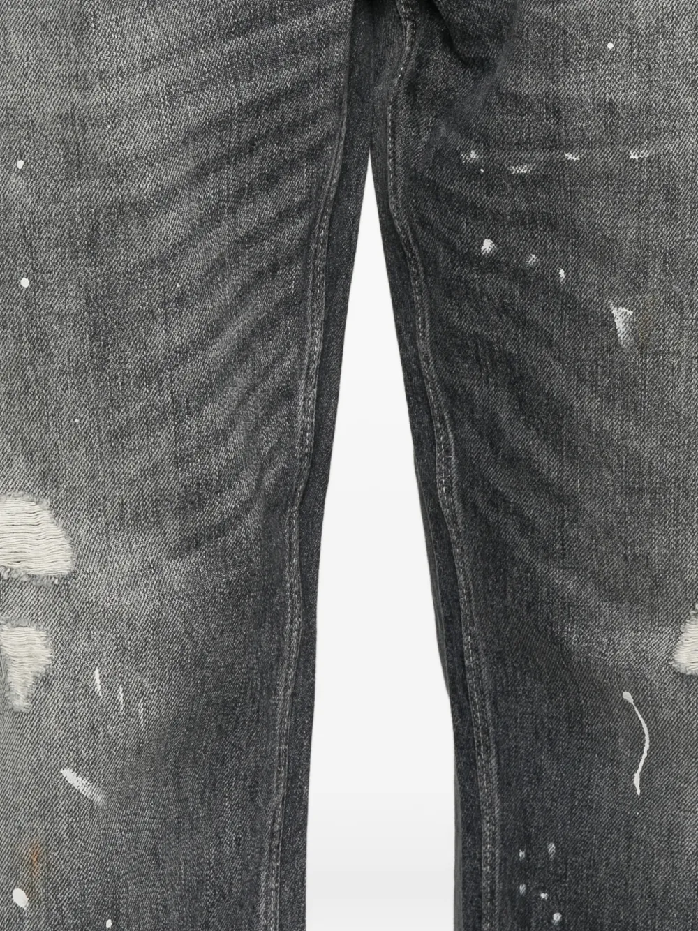 EVISU Denim cargo broek Grijs