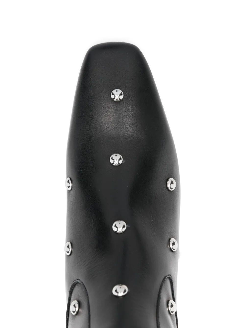 Alohas 50mm Nash Studded Boots In Black