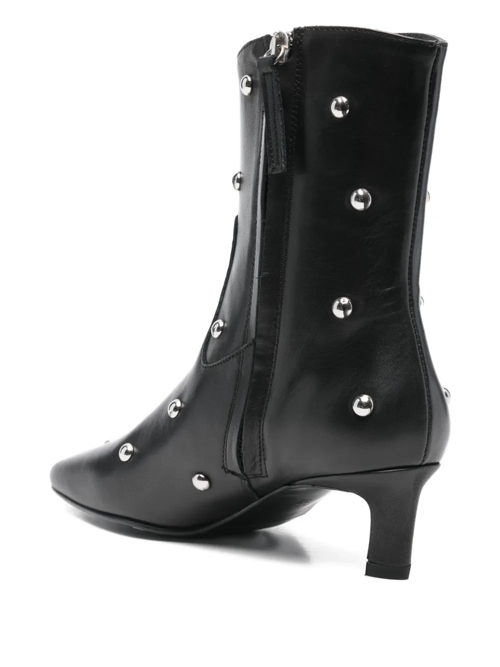 Alohas 50mm Nash Studded Boots In Black